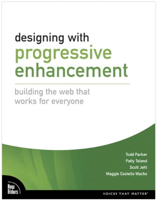 Designing with Progressive Enhancement book cover